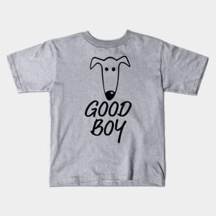 Greyhound Good Boy Kids T-Shirt